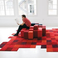 Интересные дизайнерские ковры