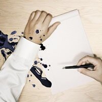Как вывести чернила от ручки