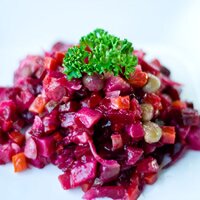 Диетический летний винегрет